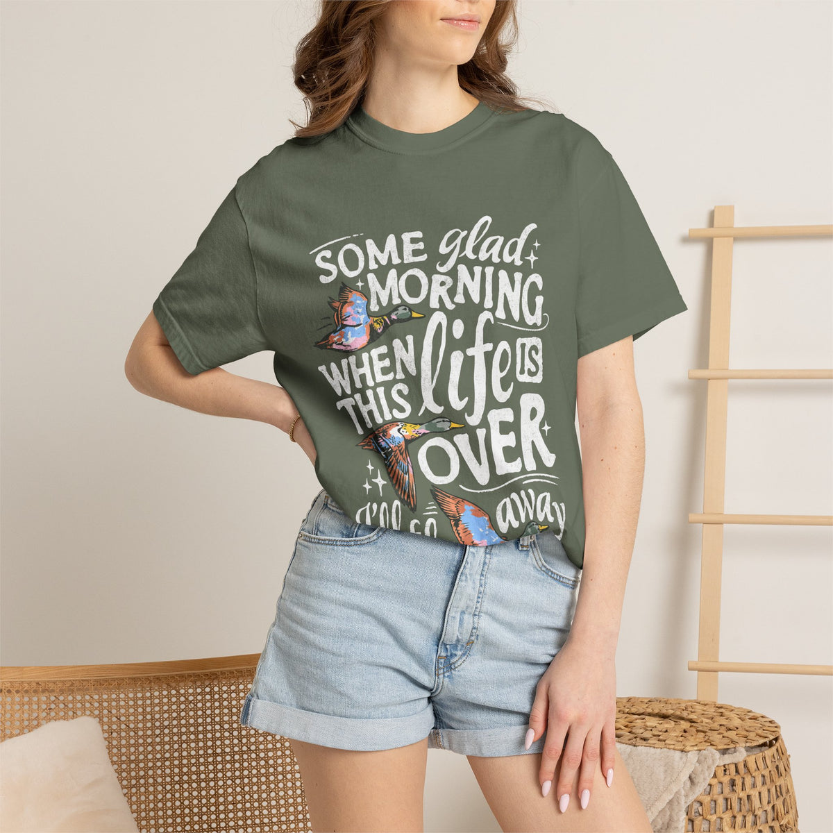 Copy of Jesus Wins Comfort Colors T-shirt