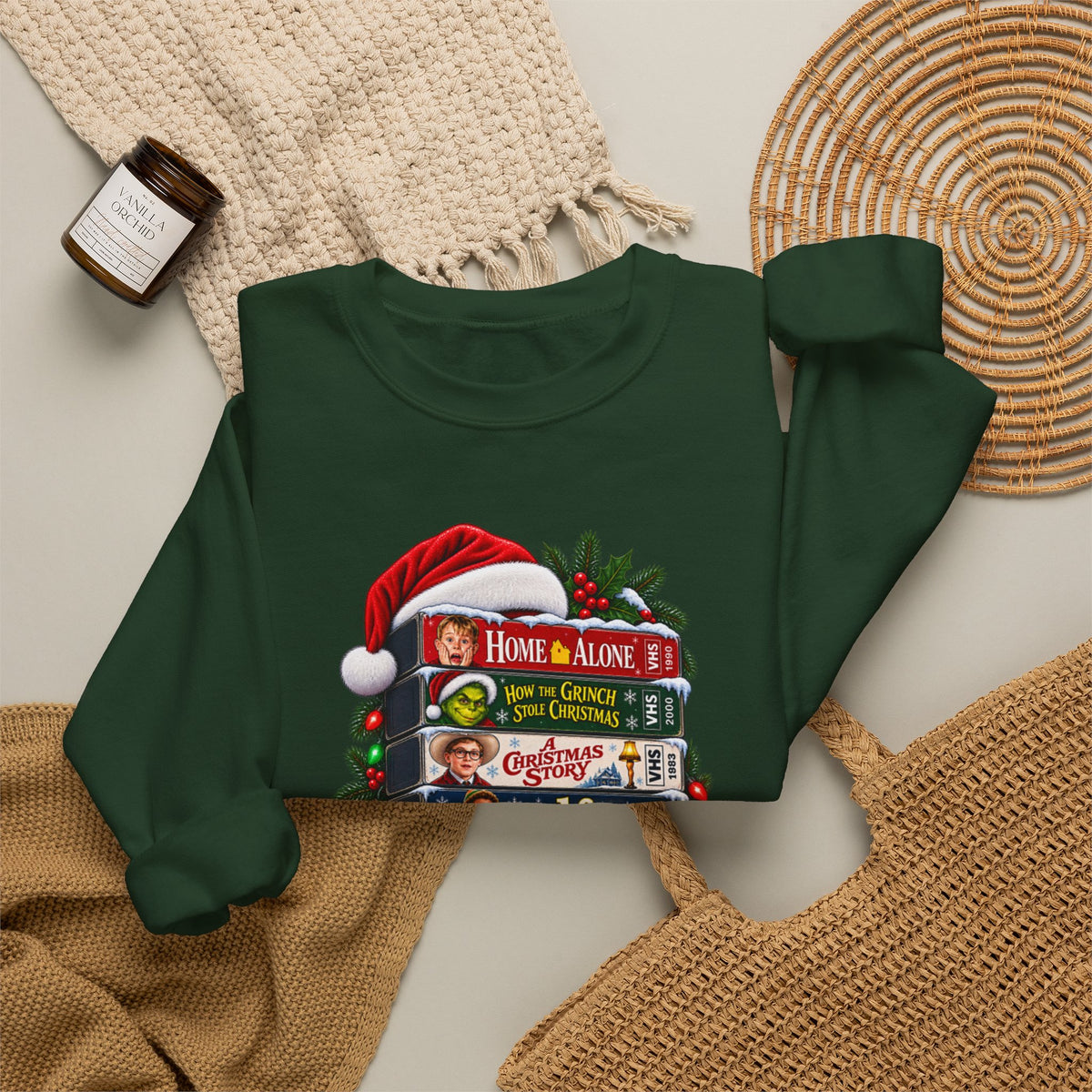 Christmas Movies Gildan Sweatshirt