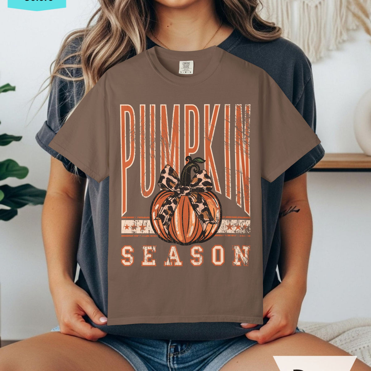 Pumpkin Season Comfort Colors T-shirt