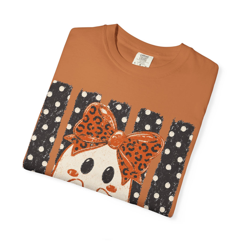 Ghost with pumpkin Comfort Colors T-shirt