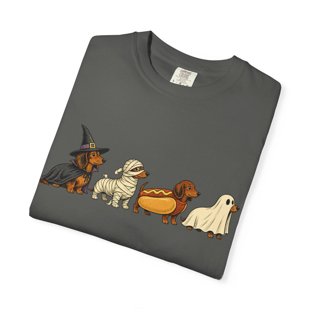 Dachshunds Trick or Treating Comfort Colors T-shirt
