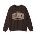 Make Heaven Crowded Leopard Gildan Sweatshirt
