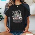 North Pole Christmas Tree Farm Comfort Colors T-shirt