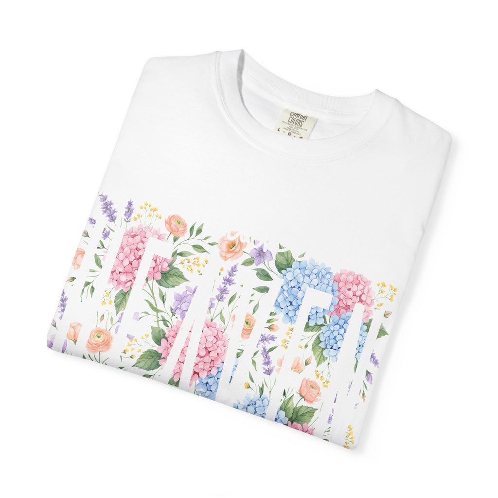 Make Heaven Crowded Floral Comfort Colors T-shirt