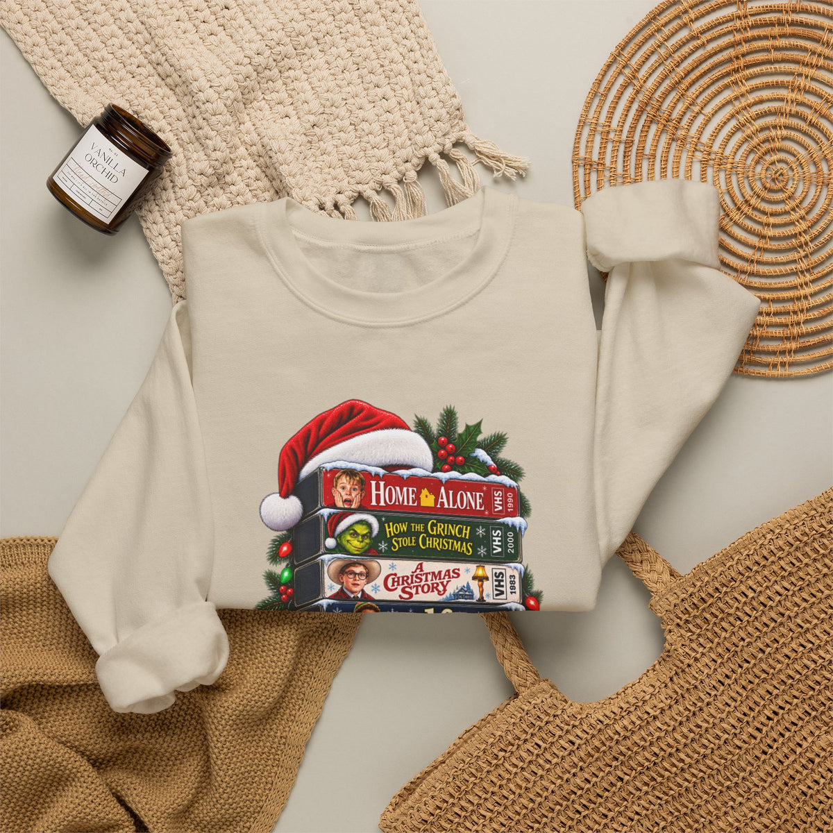 Christmas Movies Gildan Sweatshirt