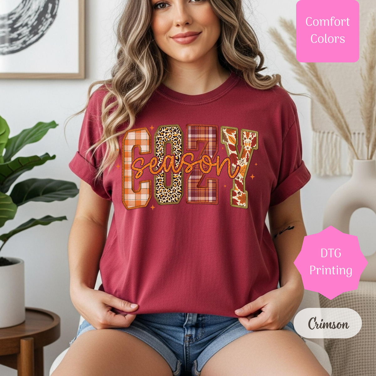 Cozy Season Comfort Colors T-shirt
