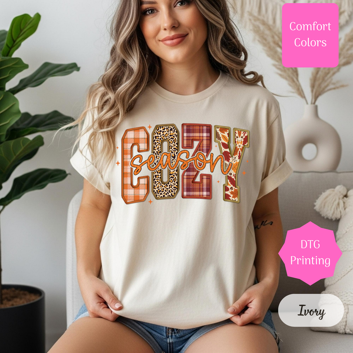 Cozy Season Comfort Colors T-shirt