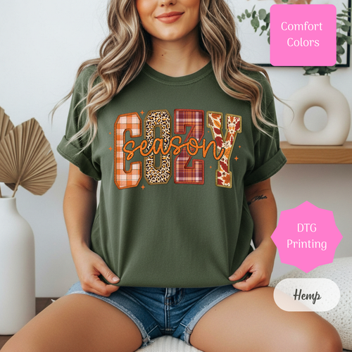 Cozy Season Comfort Colors T-shirt