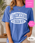 Motherhood is Kingdom Work Comfort Colors T-shirt