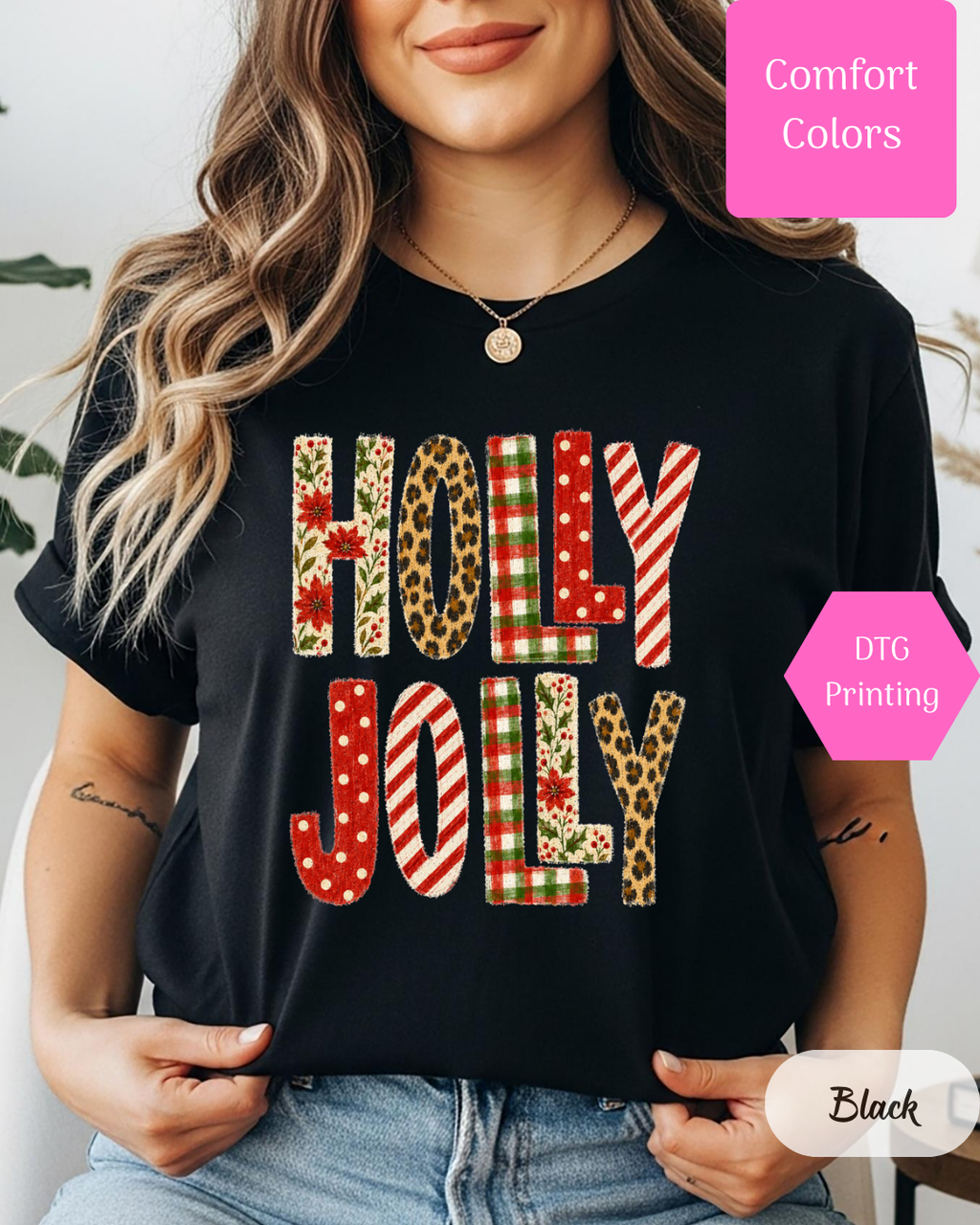 Holly Jolly Comfort Colors T-shirt