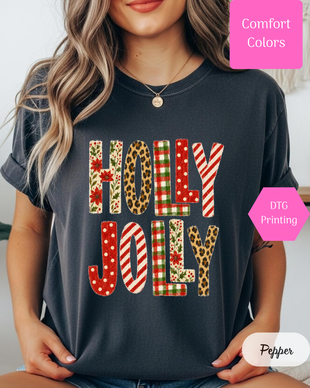 Holly Jolly Comfort Colors T-shirt