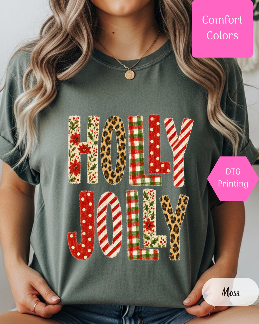 Holly Jolly Comfort Colors T-shirt