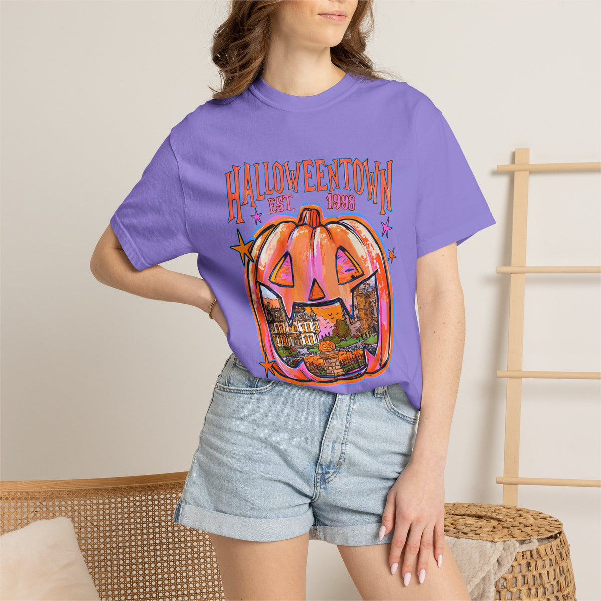 Copy of Copy of Make Heaven Crowded Floral Comfort Colors T-shirt