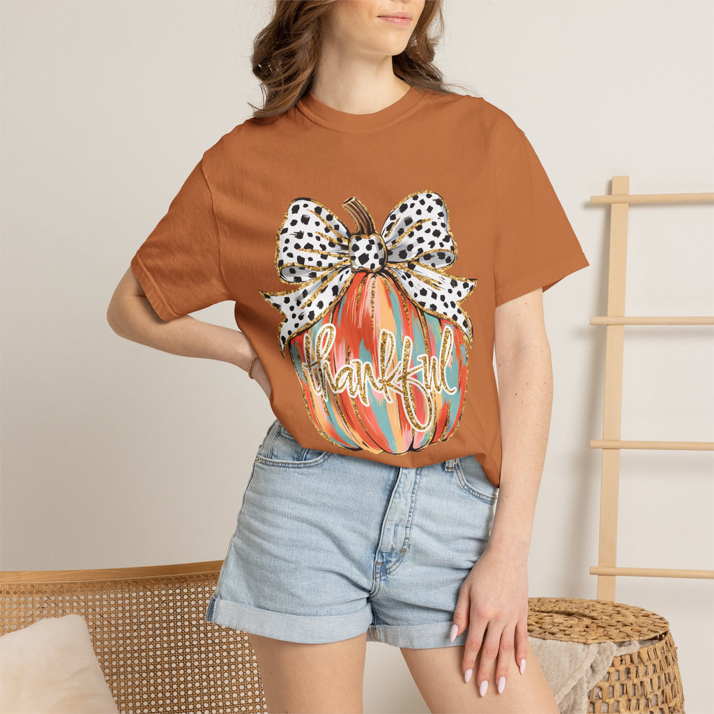 Thankful Pumpkin Comfort Colors T-shirt