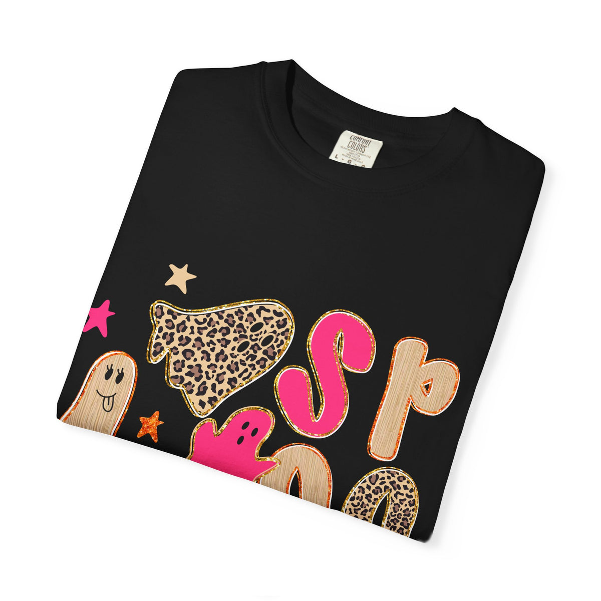 Leopard Spooky Comfort Colors T-shirt