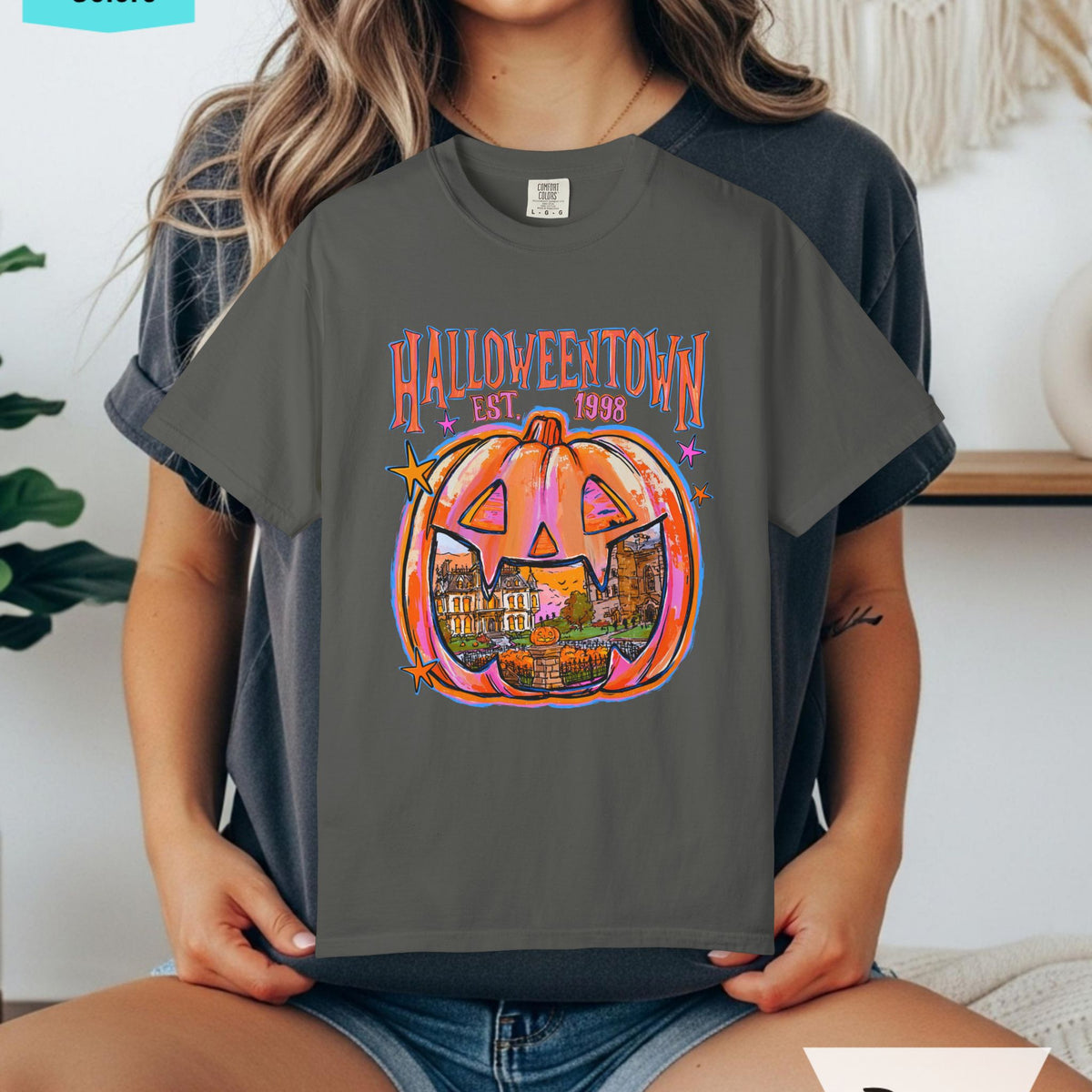 Copy of Copy of Make Heaven Crowded Floral Comfort Colors T-shirt